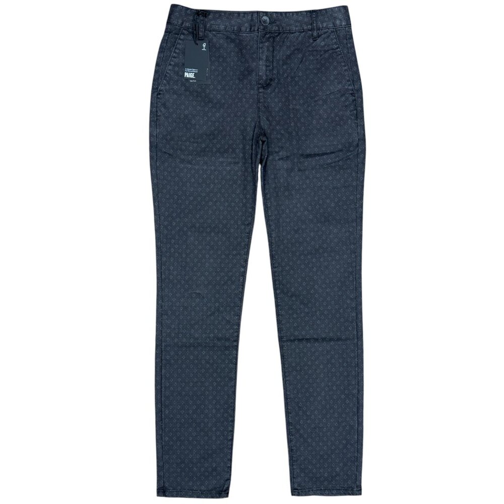 PAIGE Men’s NEW‎ Stafford Trouser Printed Slim Fit Pant | Size W30 L32 - Picture 3 of 13